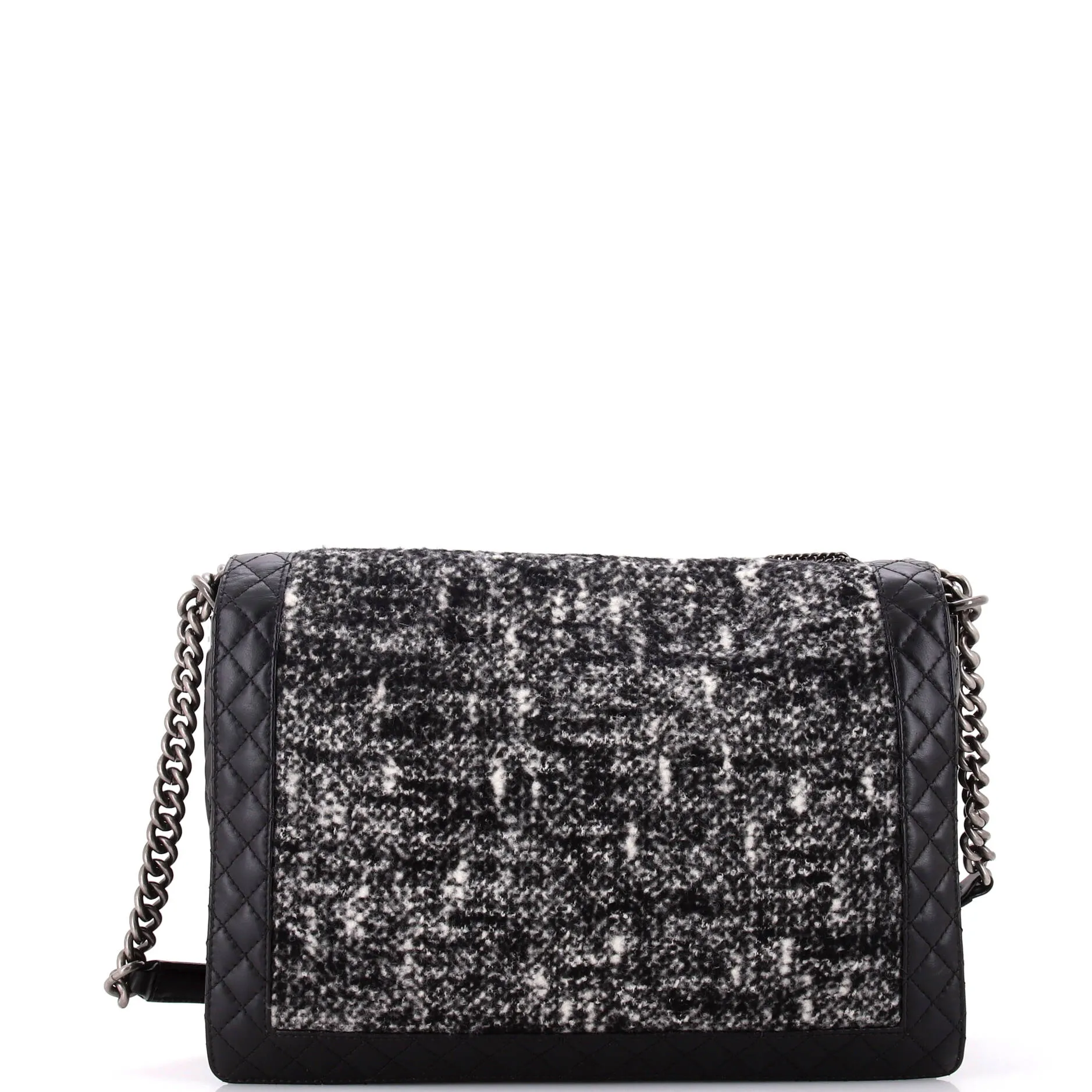 Boy Flap Bag Enchained Tweed XL