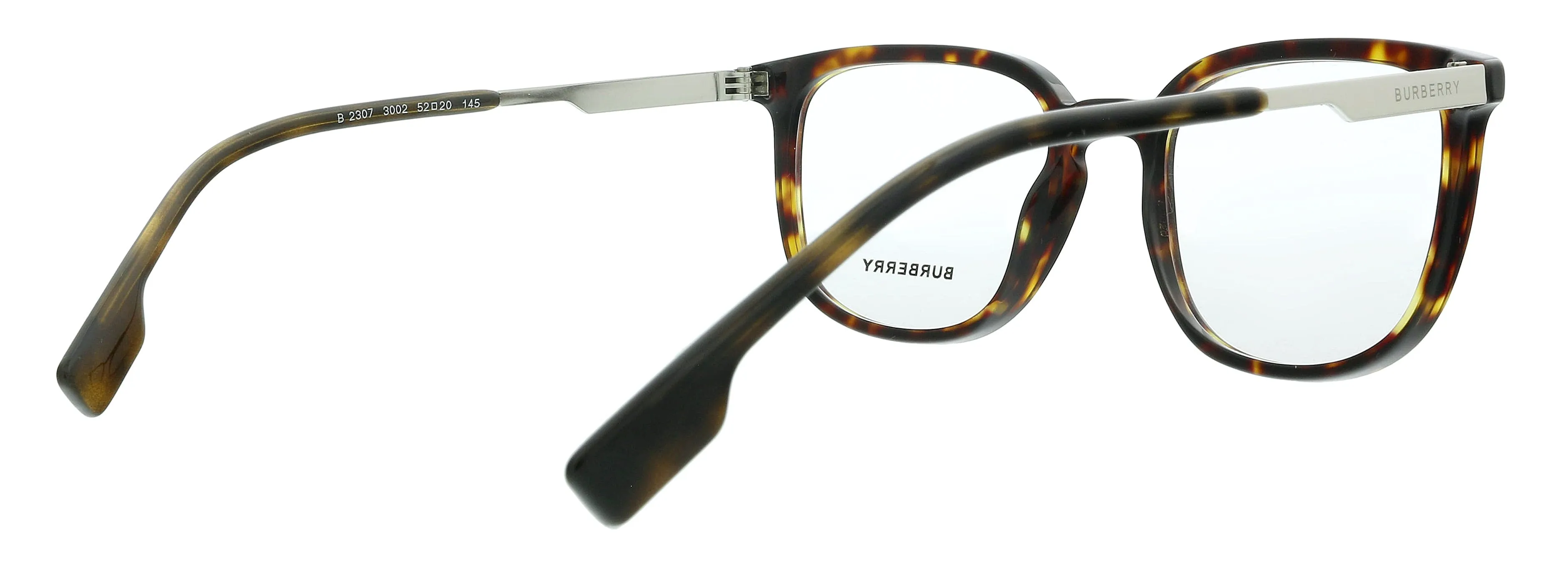 Burberry  0BE2307 3002 Compton Havana Square Eyeglasses