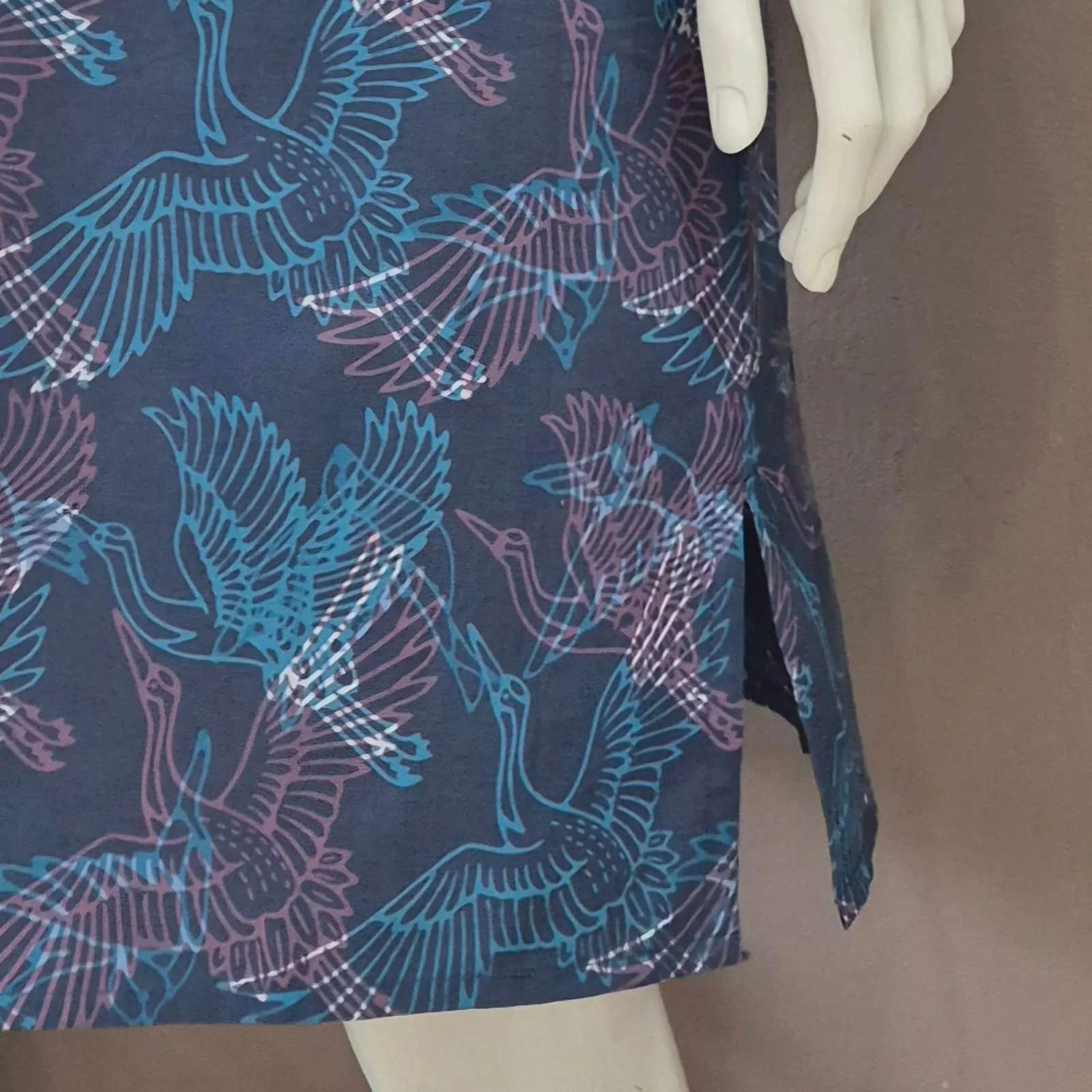 Classic Pankou 3/4 SleeveDress - S