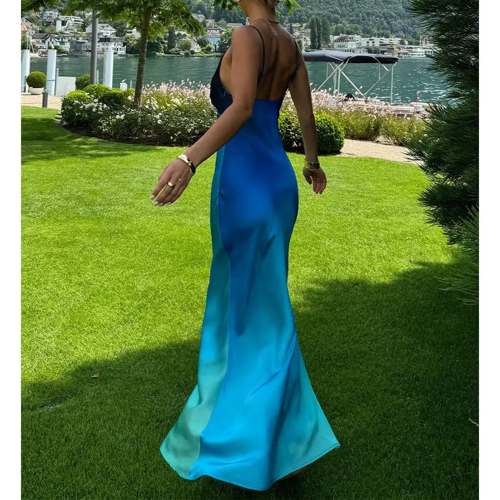 Combhasaki Women's Summer Gradient Cocktail 
