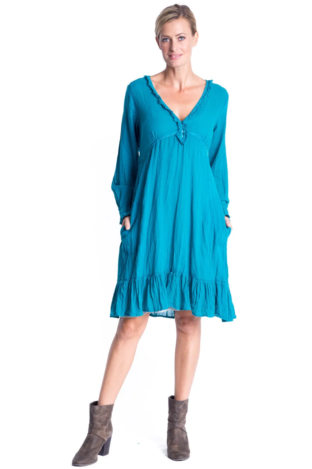 Cordova Dress in Teal