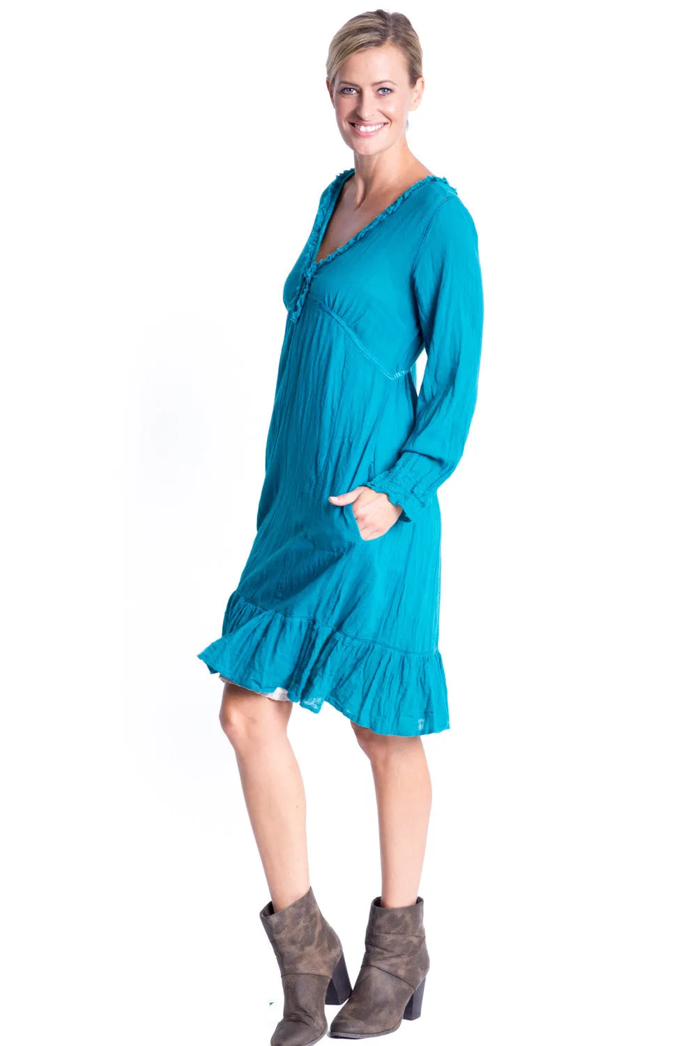 Cordova Dress in Teal