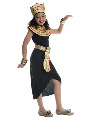 Egyptian Queen Costume, Black  WHOLESALE