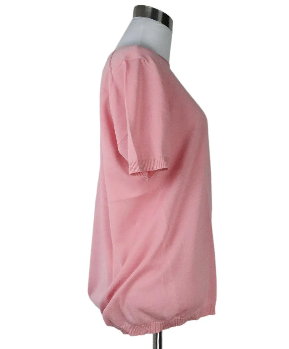 Malo Pink Shortsleeve Cotton Crewneck sz 12