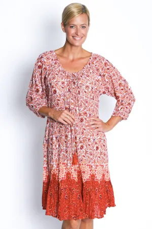 Ohio Dress in Chilli